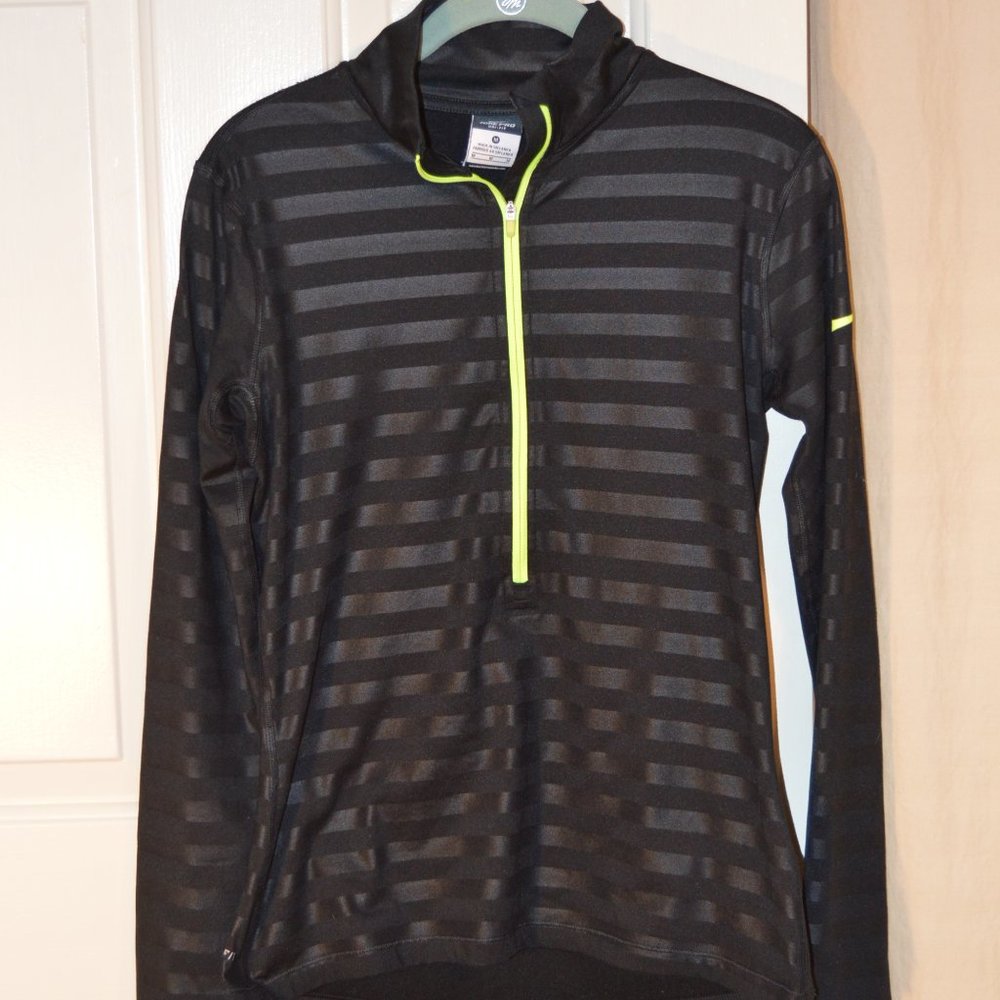 Nike Pro ThermaFit 1/3 zip pullover sz Md 801265